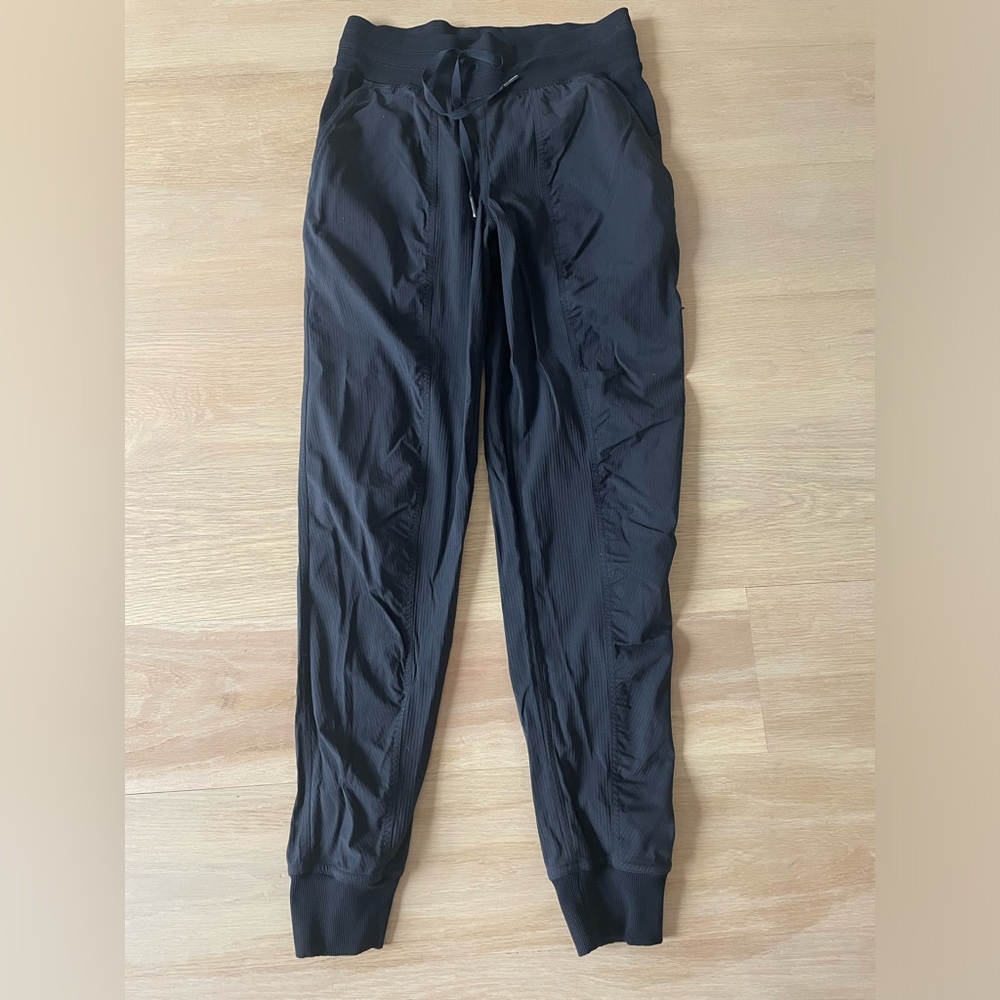 Lulu Lemon Dance Studio Mid Rise Jogger Black Size 4